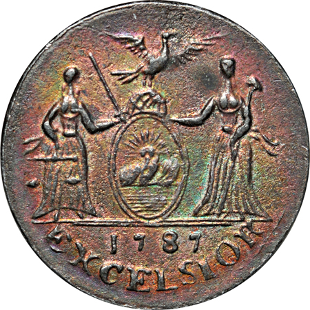 Seven Colonial Electrotypes or Struck Copies.