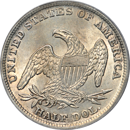 1838 PCGS MS-61.