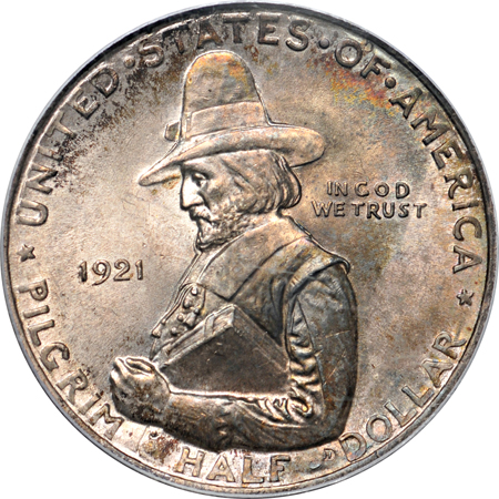 1921 Pilgrim. PCGS MS-66.