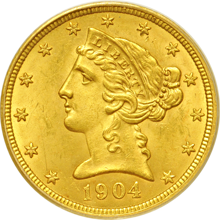 1904 PCGS MS-63.