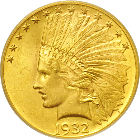 1932 PCGS MS-64.