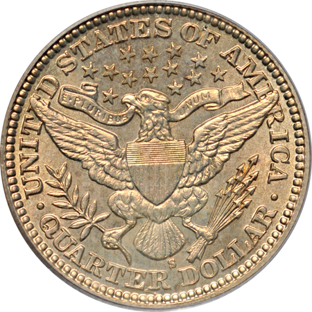 1911-S PCGS MS-64.