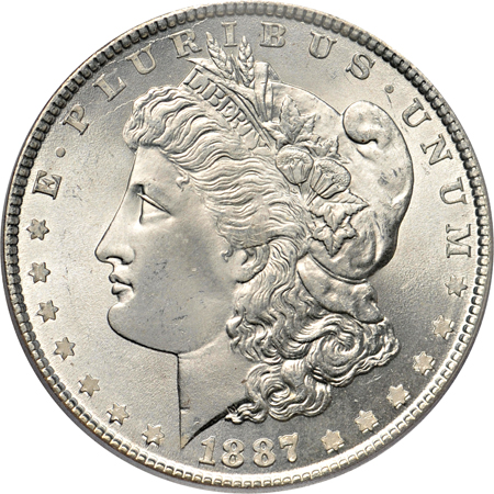 1887 PCGS MS-67.