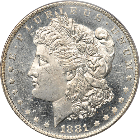 1881-O PCGS MS-64DMPL (Secure Plus).