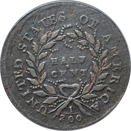 1793 (C-3, R.3) PCGS F-15.