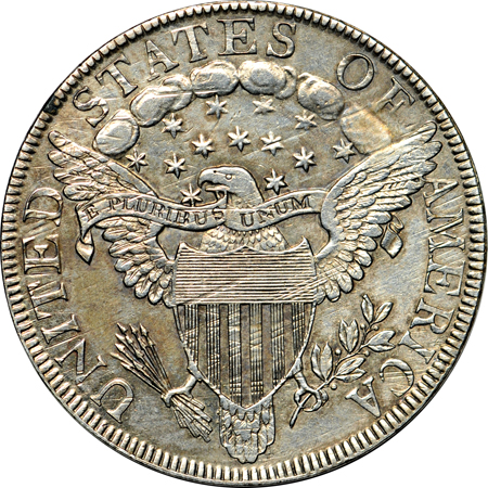 1802 (O-101, R.3, 1973 Terrell Collection) AU details/repaired/questionable color.