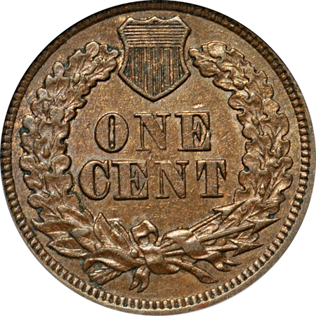 1866 PCGS AU-55.