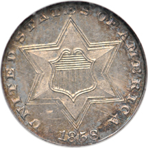 1858 NGC PF-65.