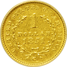 1851-C ANACS AU-53.