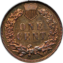 1908 PCGS PF-64 RB.