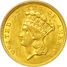 1854 PCGS AU-58.