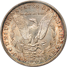 1886-O PCGS MS-62.