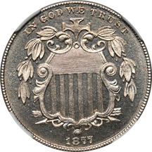 1877 NGC PF-66 Cameo.