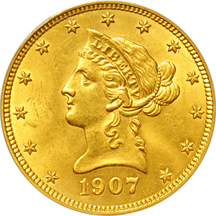 1907 PCGS MS-62.