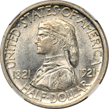 1921 Missouri. NGC MS-65.