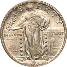 1924-D PCGS MS-64.