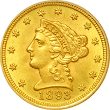 1893 PCGS MS-63.