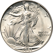 Five 1941-S PCGS MS-65.