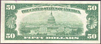 1928 $50.00.  XF.