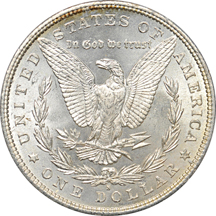 Six 1881-S PCGS MS-65 (rattler).