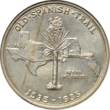 1935 SpanishTrail. NGC MS-64.