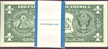 Pack of 1957-B $1.00.  CHCU.