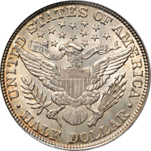 1892 PCGS MS-64.