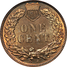 1886 Type 1. PCGS PF-65RB.