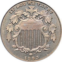 1883 PCGS PF-65.