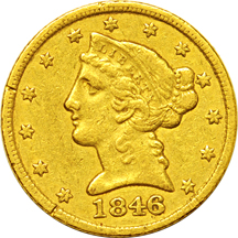 1846-C VF details/rim cuts.