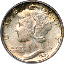 1934-D PCGS MS-66FB CAC.