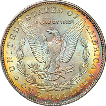 1896 NGC MS-66 (no line) CAC.