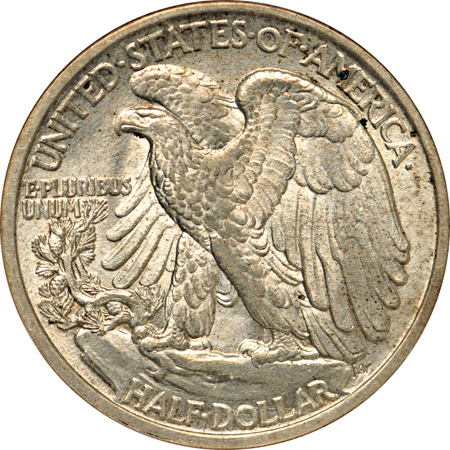 1917-D Obverse. NGC MS-62.