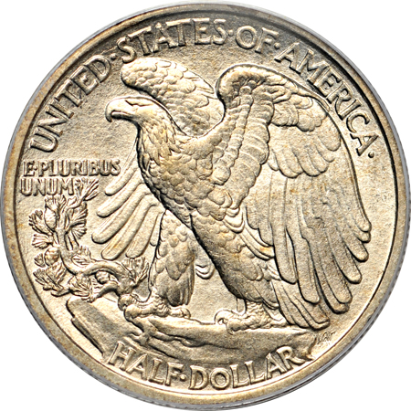 1917-S Obverse. PCGS AU-58.