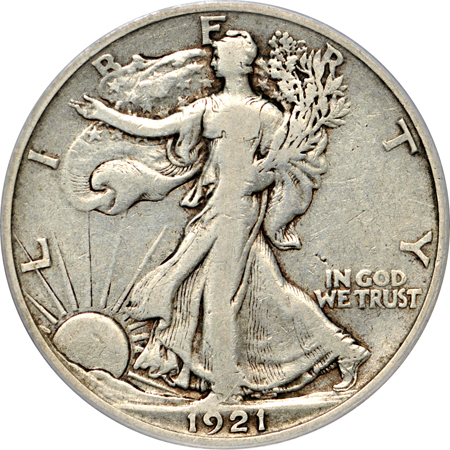 1921-S PCGS VF-20.