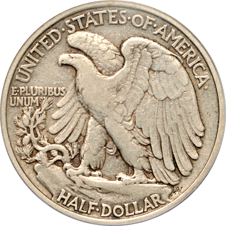 1921 PCGS VF-30.