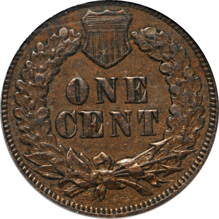 1870 PCGS AU-50.