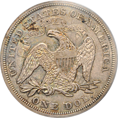 1870 PCGS PF-55.