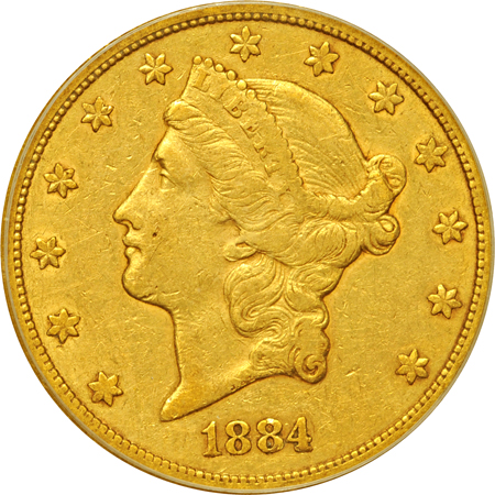 1884-CC PCGS VF-35.