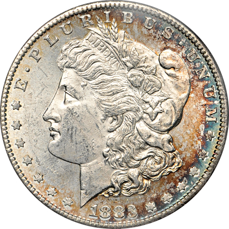 1883-S PCGS MS-62.