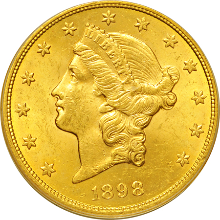 1898-S PCGS MS-62.