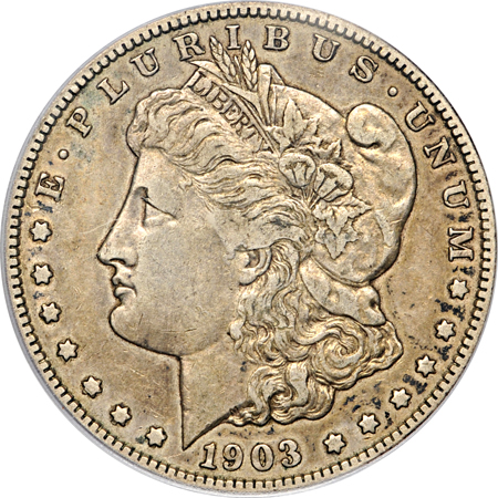 1903-S PCGS VF-35.