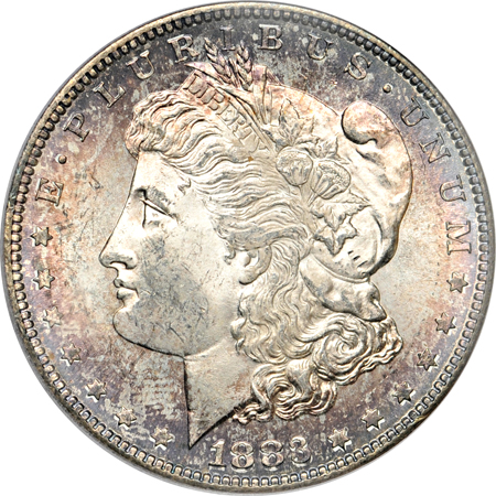 1883-S PCGS MS-63.