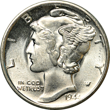 Twenty dimes (11 Barber and nine Mercury).