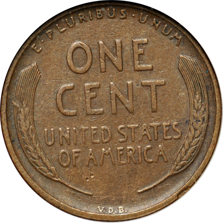 1909-S VDB. ANACS VF-30.