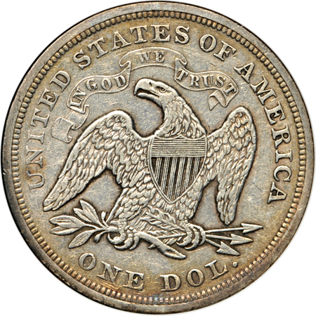 1871 ANACS XF-45.