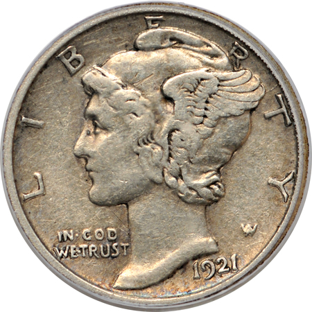 1921-D PCGS VF-35.