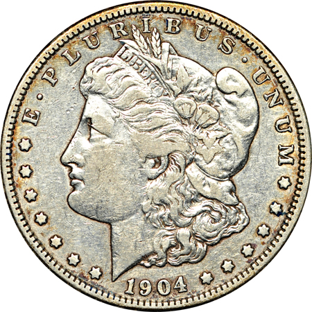 Morgan dollar set from 1892 through 1921 (no 1895) in a Whitman 9129 album.