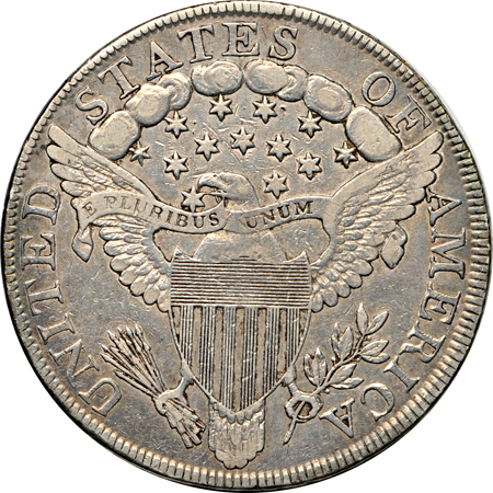 1799 "Close 17 Obverse" (B-16, BB-158, R.2). VF/light cleaning.