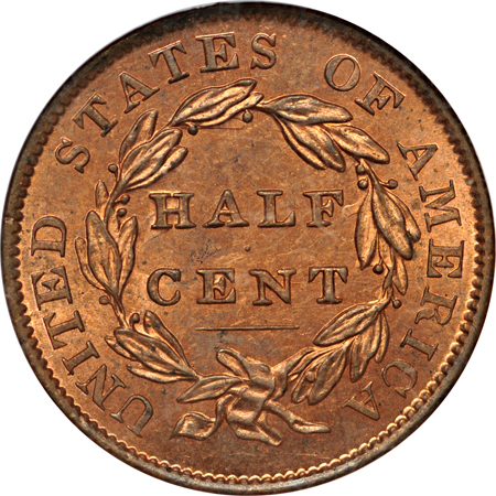 1833 (C-1, R.1) NGC MS-64 RD.